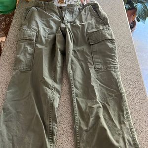 Eddie Bauer Green Cargo Pants